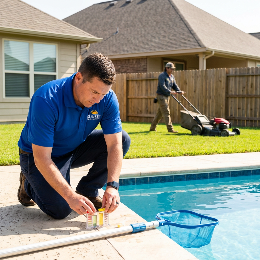 Handyman working on home repairs